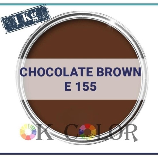 Chocolate Brown E155 Toz Kahve Rengi Gıda Boyası 1Kg