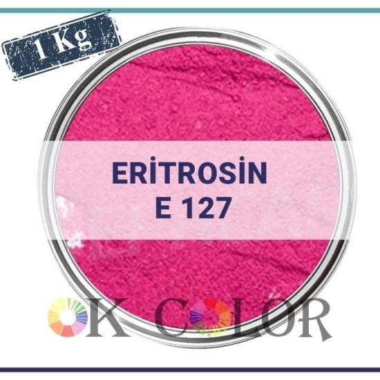 Erythrosine E127 Toz Pembe Gıda Boyası 1Kg