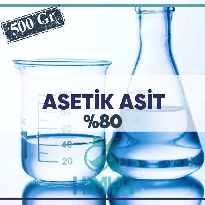 Asetik Asit - %80 500Gr