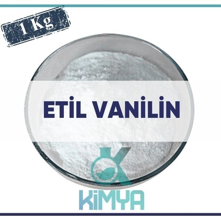 Etil Vanilin ( Ethyl Vanillin ) - Saf Vanilya 1Kg