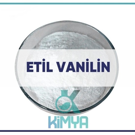 Etil Vanilin ( Ethyl Vanillin ) - Saf Vanilya 5Kg