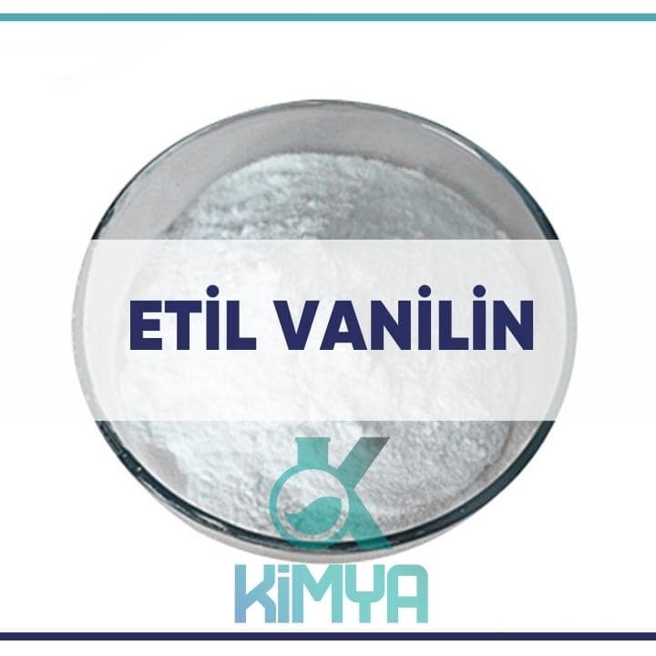 Etil Vanilin ( Ethyl Vanillin ) - Saf Vanilya 100Gr