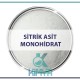 Sitrik Asit Monohidrat (E330) 25Kg