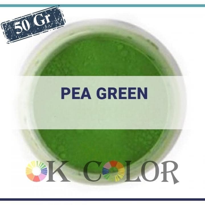 Pea Green E142 Toz Yeşil Gıda Boyası 50Gr