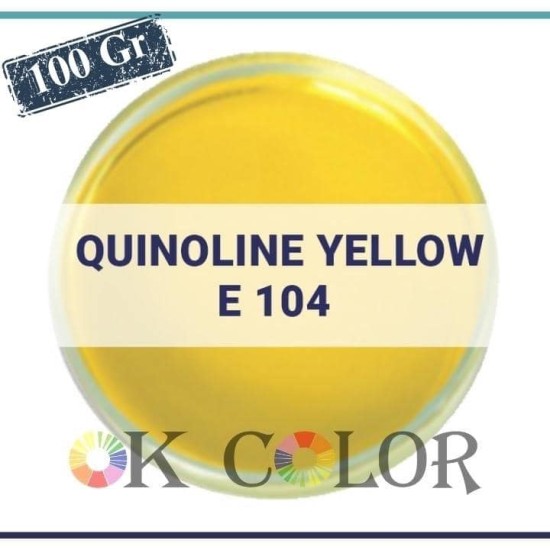 Quinoline Yellow E104 Toz Civciv Sarısı Gıda Boyası 100Gr