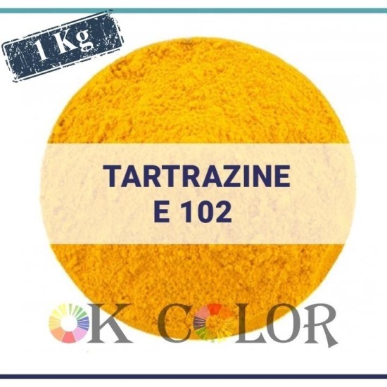 Tartrazine E102 Toz Sarı Gıda Boyası 1Kg