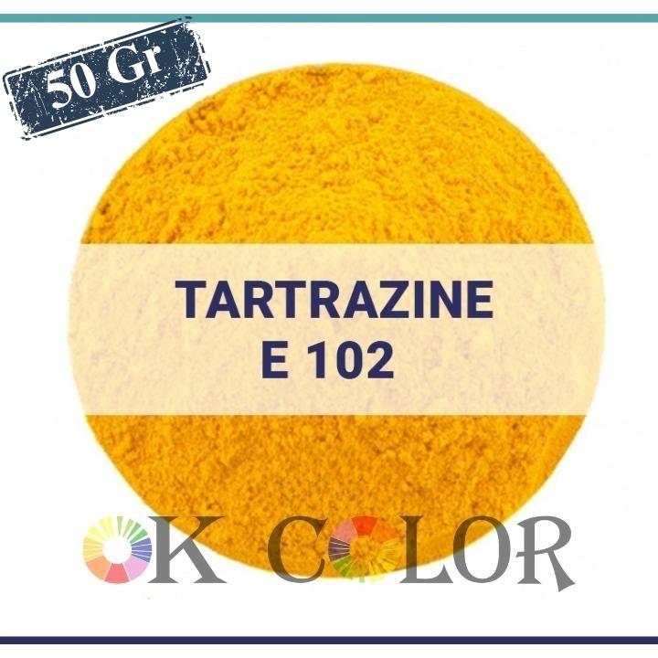 Tartrazine E102 Toz Sarı Gıda Boyası 50Gr