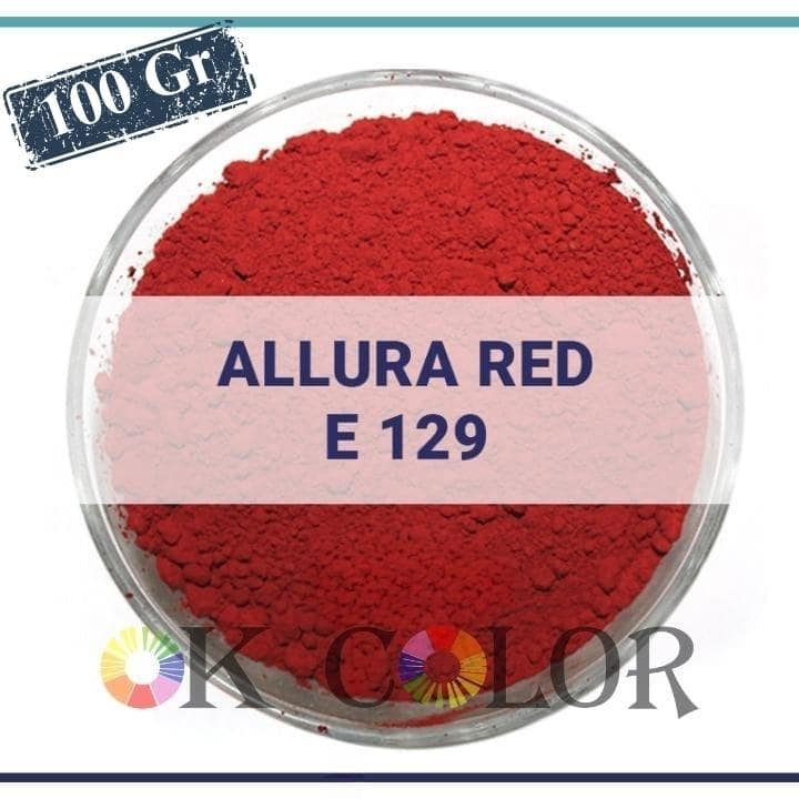 Allura Red E129 Toz Kırmızı Gıda Boyası - 100Gr