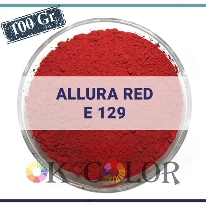 Allura Red E129 Toz Kırmızı Gıda Boyası - 100Gr - S-OCL-129-100Gr