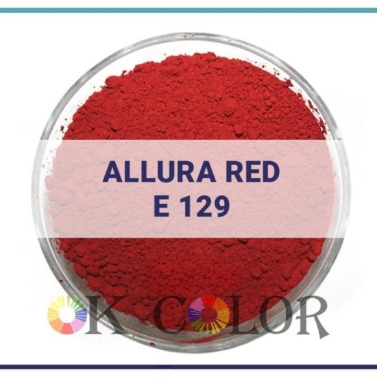 Allura Red E129 Toz Kırmızı Gıda Boyası