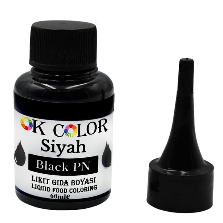 Black Pn Siyahımsı Menekşe Sıvı Gıda Boyası 60 Ml