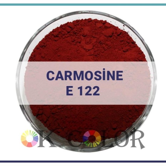 Carmoisine E122 Toz Kırmızı Gıda Boyası