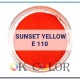 Sunset Yellow E110 Toz Turuncu Gıda Boyası