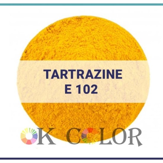 Tartrazine E102 Toz Sarı Gıda Boyası